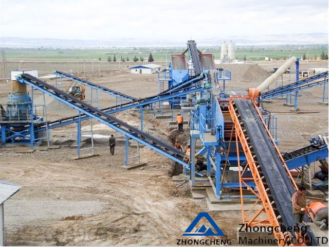 时产150吨石料生产线配置